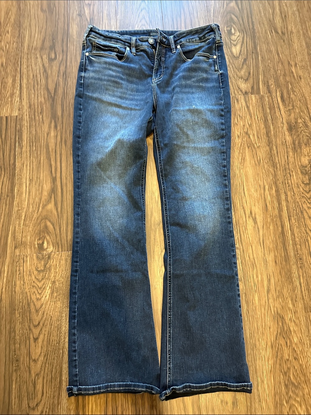 Silver Jeans Women's Dark Indigo Flare Jeans